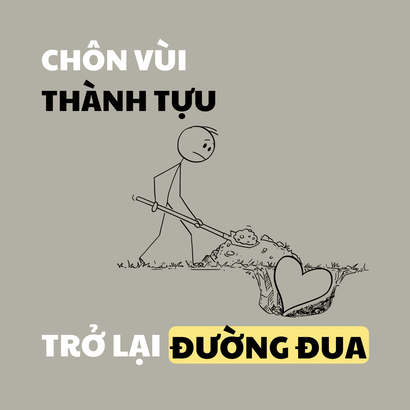 Khi thành tựu trong quá khứ ghì bạn xuống.